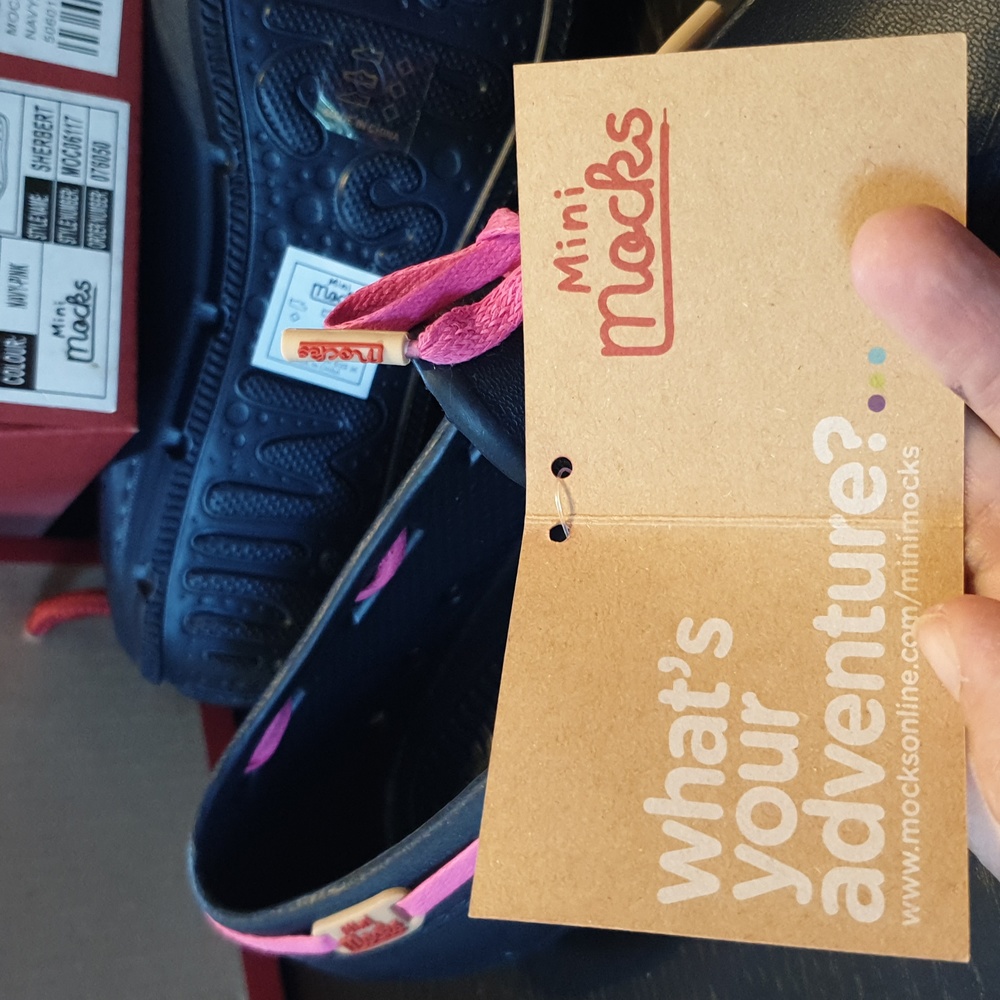 NWT Kids town & beach mocassins water shoes (plastic, drain holes) junior size 3 - Picture 8 of 14
